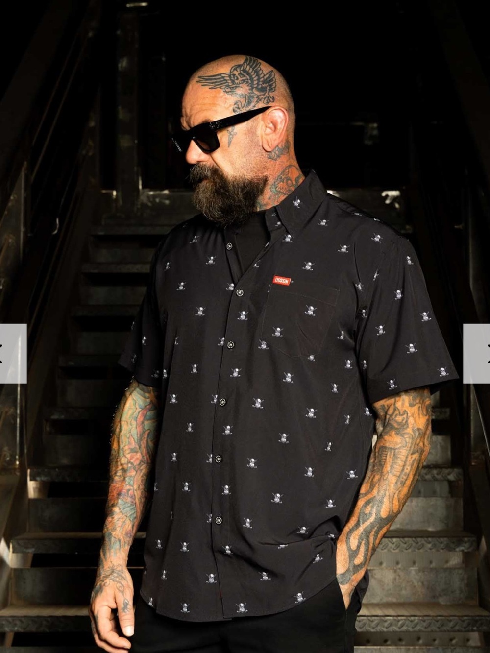 Dixxon Co The Mulligan Shirt Skulls And Golf Balls Biker Grunge Black Mens 3XL